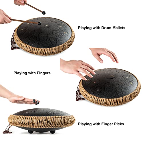 snapklik-steel-tongue-drum-hopwell-15-note-14-inch-tongue-drum