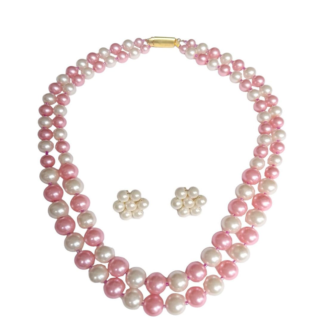 See full amazon price history chart for Pink And White Pearls beaded Moti Mala Necklace Jewellery Set For Women &Girls Mala Set Womens Fashion Accessories Pink And White Pearls beaded Moti Mala Necklace Jewellery Set For Women &Girls Mala Set Womens Fashion Accessories (B0D5HY8ZMM) Amazon Price History, Amazon Price Tracker
