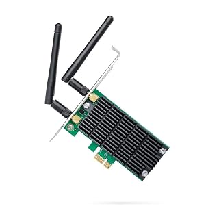 TP-Link AC1200 Wireless WiFi PCIe Card | 2.4G/5G Dual Band Wi-Fi PCI Express Adapter | Low Profile, Long Range Beamforming Heat Sink Technology | Supports Windows 10/8.1/8/7/XP (Archer T4E)