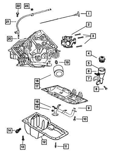 Indicador de nivel de aceite motor Mopar miniatura 4