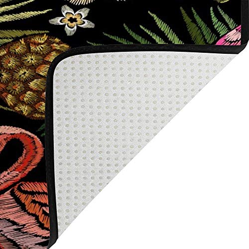 Grand tapis super doux déco tropicale pour salon et chambre - 5