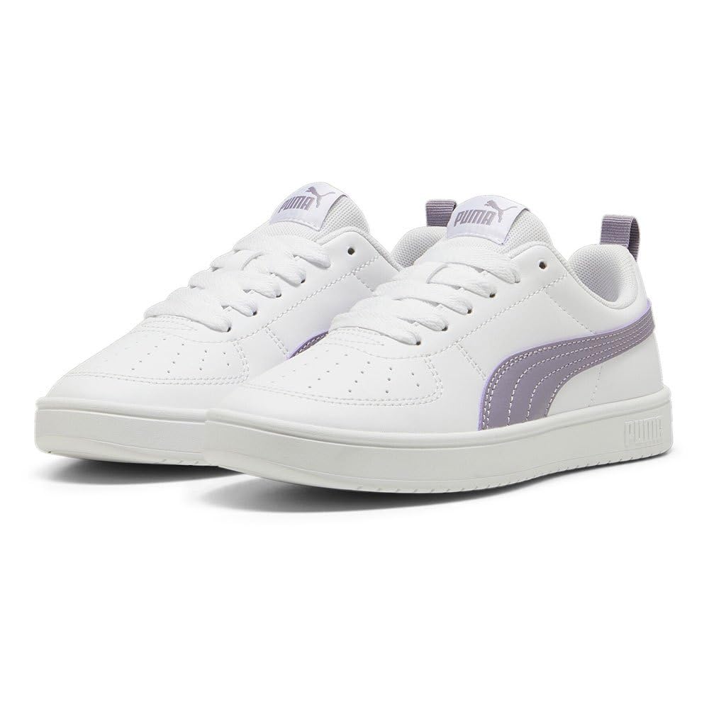 PUMA Rickie Blanc baskets décontractées pour enfants en taille 37 - 7