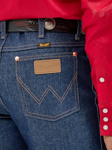Wrangler Herren Cowboy Cut Original Fit Jeans, Vorgewaschenes Indigo, 29W / 40L – Ansicht 5