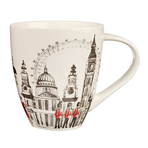 London Collection Crush Mug Changing Guards, Ceramic, Multi-Colour, 29.7 x 22.6 x 13 cm