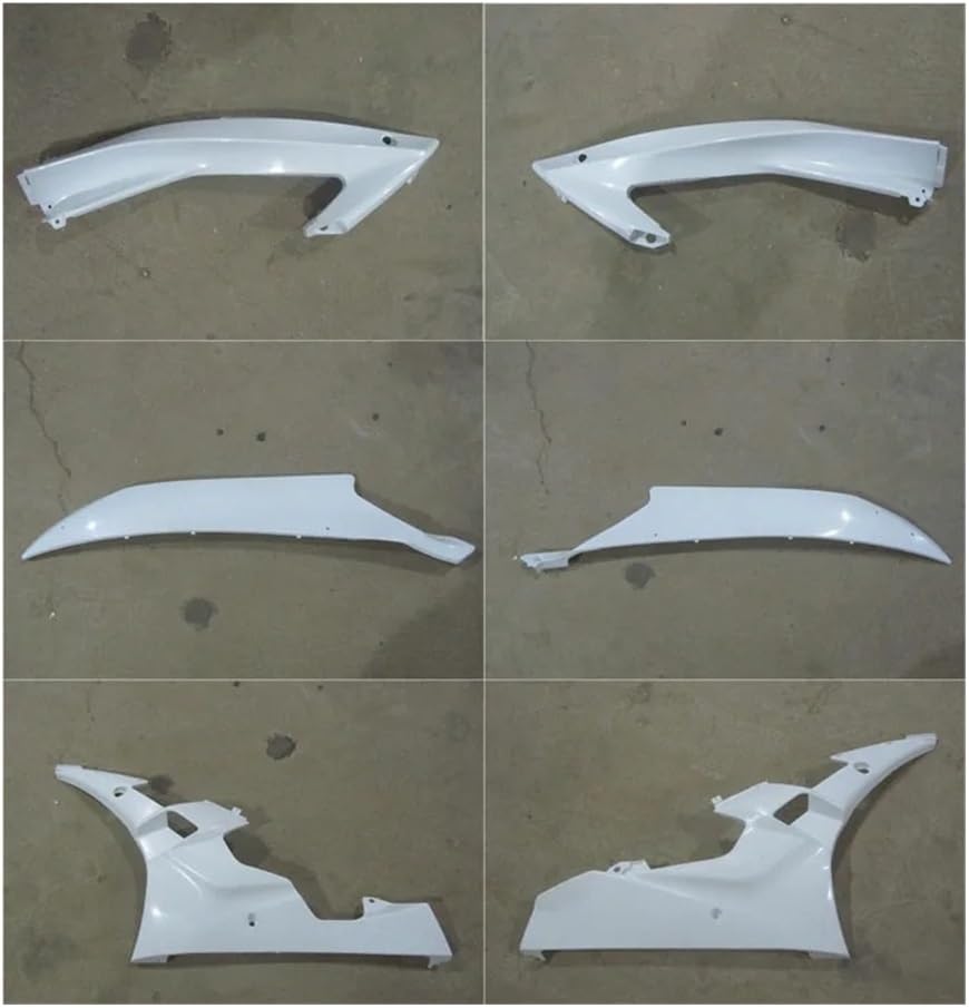 Side Spoiler Cowl for YZFR6 2006 2007 06 07 Fairing kit bodywork Rear Tail Front Upper Nose Motorcycle Side Wind Deflector
