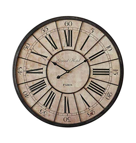 Uhr Klassische traditionelle Wand 60cm industrielle amerikanische Wandmode Kreative römische Digital für Home Bar Cafe Modern Art Style