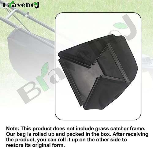 Lawn Mower Bag Installed