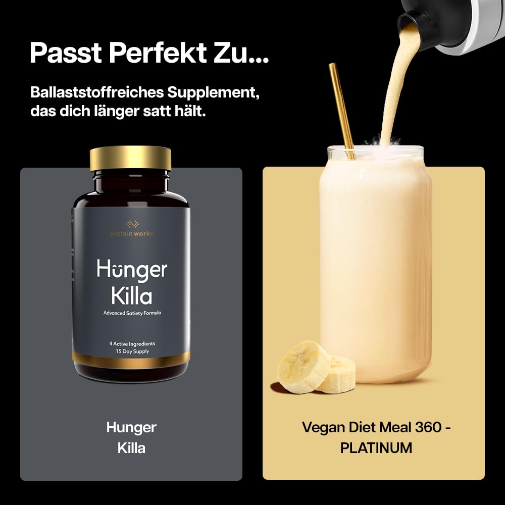 Protein Works | Vegan Diet Meal 360 - Platinum, Banana Smooth, 2kg