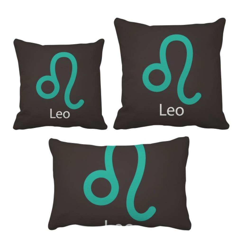 Juillet août Leo Constellation parure de coussin déco astrologie et housse de salon