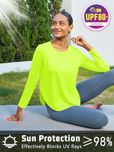Cavva Women's Sun Shirts Long Sleeve Workout UPF 80+ UV Protection Lightweight Quick Dry Outdoor Hiking Gym Tops3