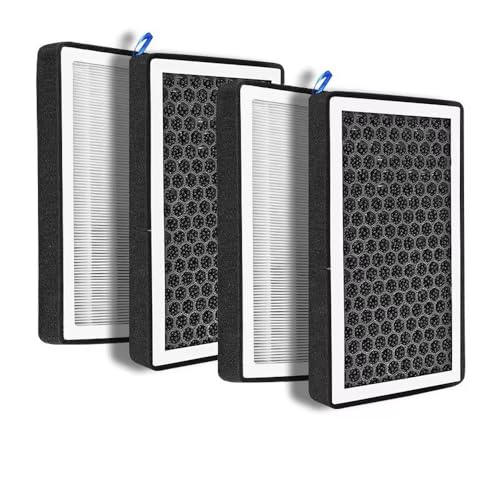 Filtro de aire de cabina HEPA para Model Y y Model 3 con carbón activado pack de 4