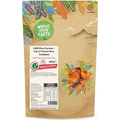 Wholefood Earth Curry Flavour Chilli Rice Crackers Cover