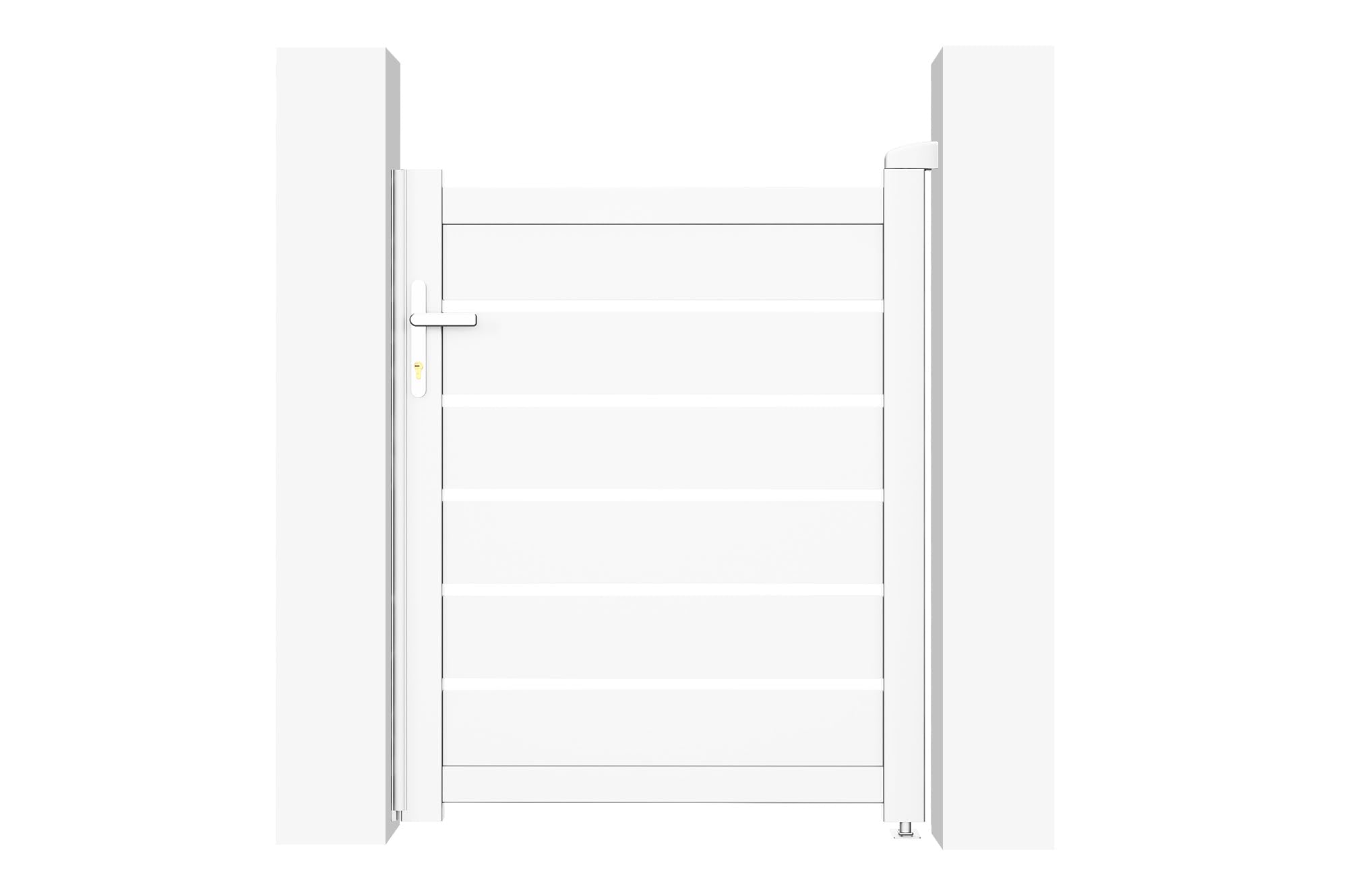 Casanoov Puerta peatonal blanco VOGEL 100P120