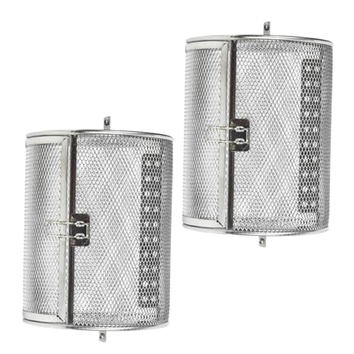 OFFSCH Fry Basket Reusable Holder Electric Oven Grill Cages Walnut Baking Cages Stainless Steel Wear-resistant