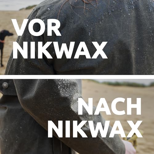 Nikwax Wax Cotton Proof 300ml - Imprägniermittel für Jacken & Outdoor-Ausrüstung aus der gewachster Baumwolle – Erneuert die Imprägnierung, reduziert Wasseraufnahme & verbessert Isoliereigenschaften
