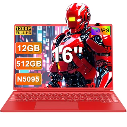 2025 16 Inch Gaming Laptop N5095 (Up to 2.9 GHz)...