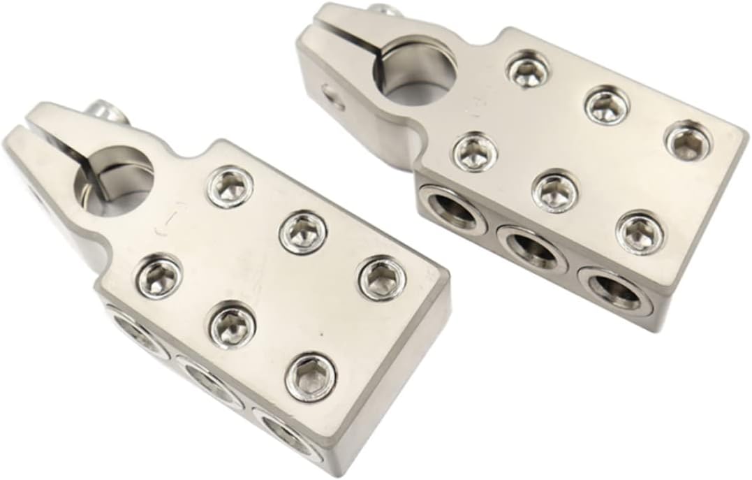 Car Battery Terminal Clamp Zinc Alloy Awg Jumper Cables Heavy Duty Tapered Sae Column Connector