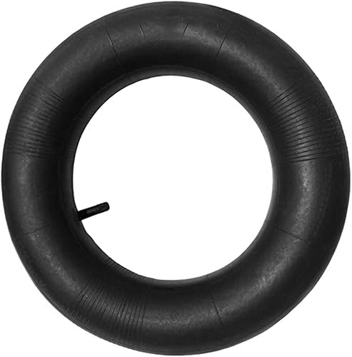Hajimia Tubo interior de carretilla Tubo interior 3.50-8 Tubo de válvula recto de repuesto de goma resistente Tubo interior inflable para carrito