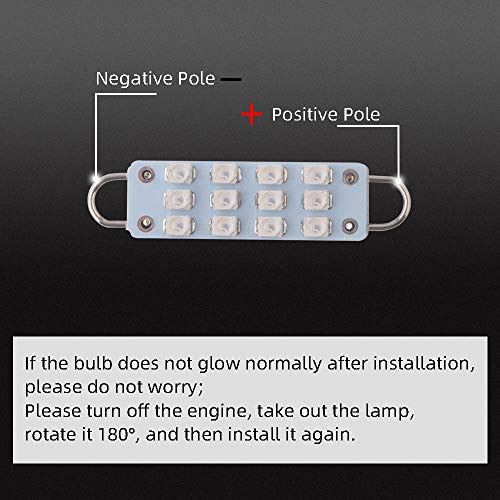 Grandview 4 x 44mm LED Rígido para Luz Interior Auto miniatura 5