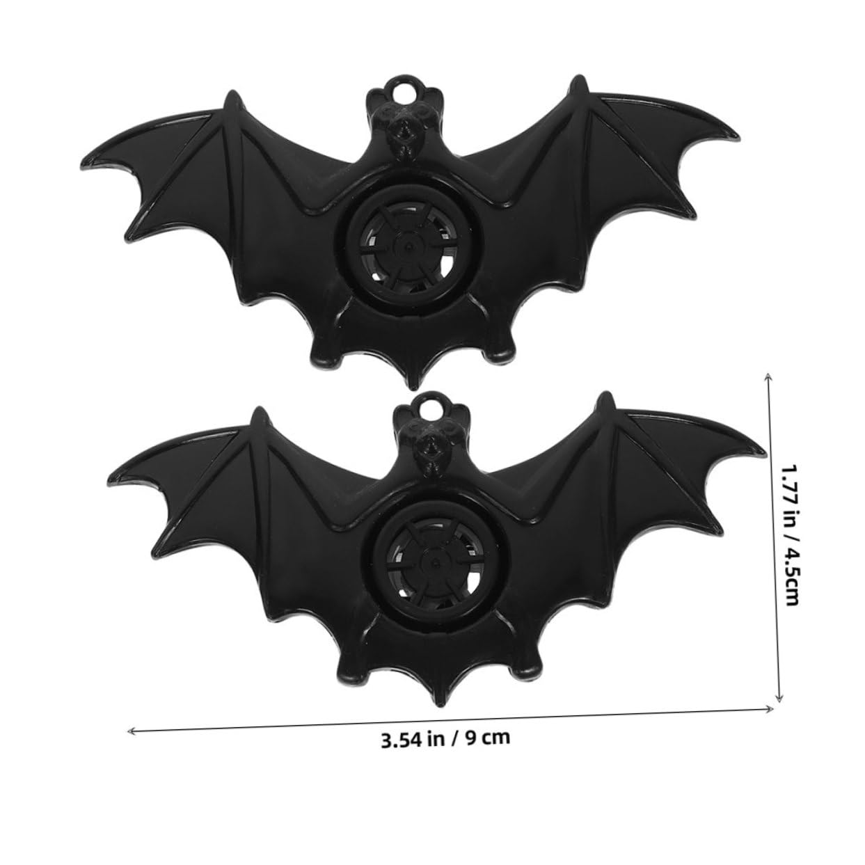 Gogogmee 25Pcs Bat Whistle Fun Halloween Party Props for Vibrant Bat Shaped Whistles for Celebrations and Gatherings for Trick Treating and Festive Events