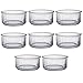 Duralex Ovenchef - Juego de ramequines de Cristal para Horno - para repostería - 10 cm - Pack de 8