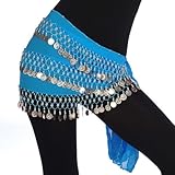 Wholesale Lots of 10 Chiffon Belly Dancing Hip Scarf (Model CC)