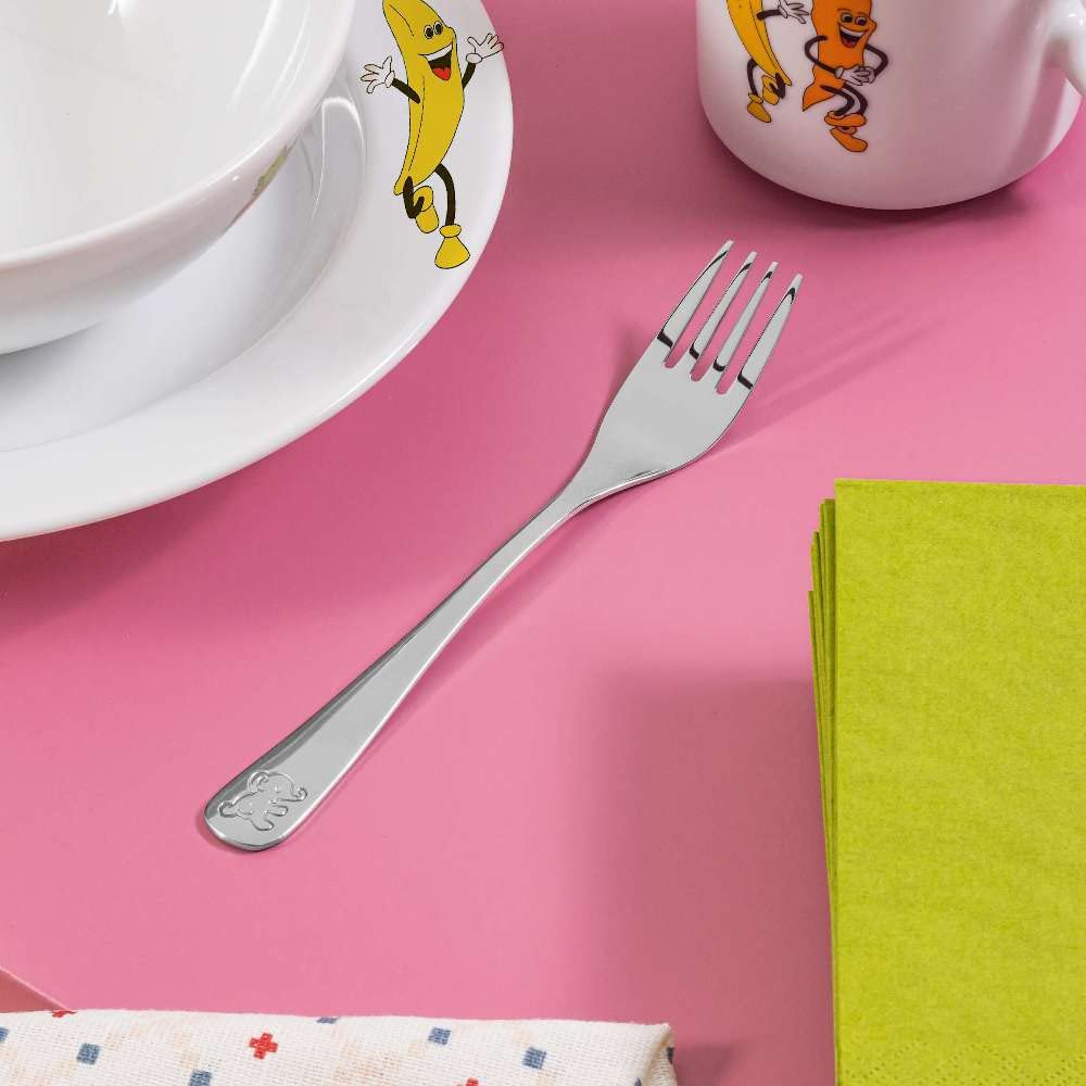Set De Couteaux Enfants VANRA En Acier Inoxydable 18/8 - 4 Pièces 16.8cm - Sans BPA Et Lave-Vaisselle