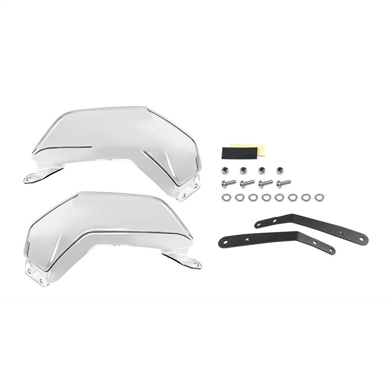 Paramani Per Le Mani Protecter Per Tiger 1200 GT Pro Rally Pro (2022-) Accessori Moto ABS Paramani Estensioni Paramano Parabrezza Pezzo Rinforzato(1)