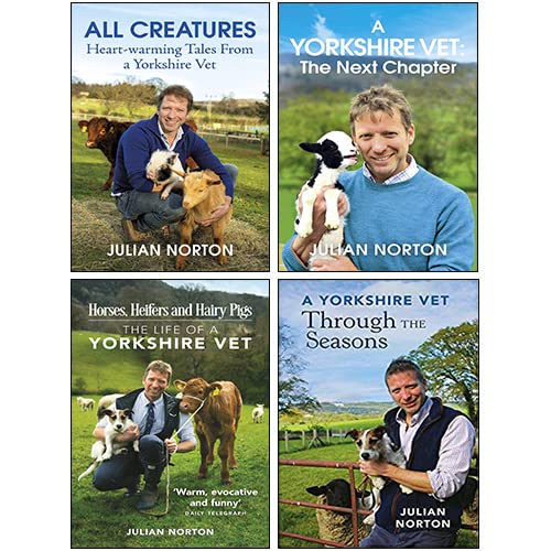 Julian Norton 4 Books Collection Set (A Yorkshire Vet The Next Chapter