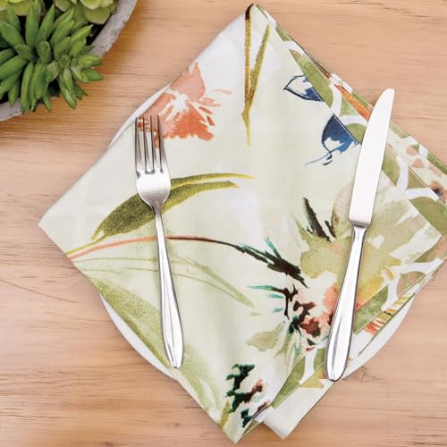 Set de 4 Servilletas de Tela Cuadradas Florales C&F Home miniatura 2