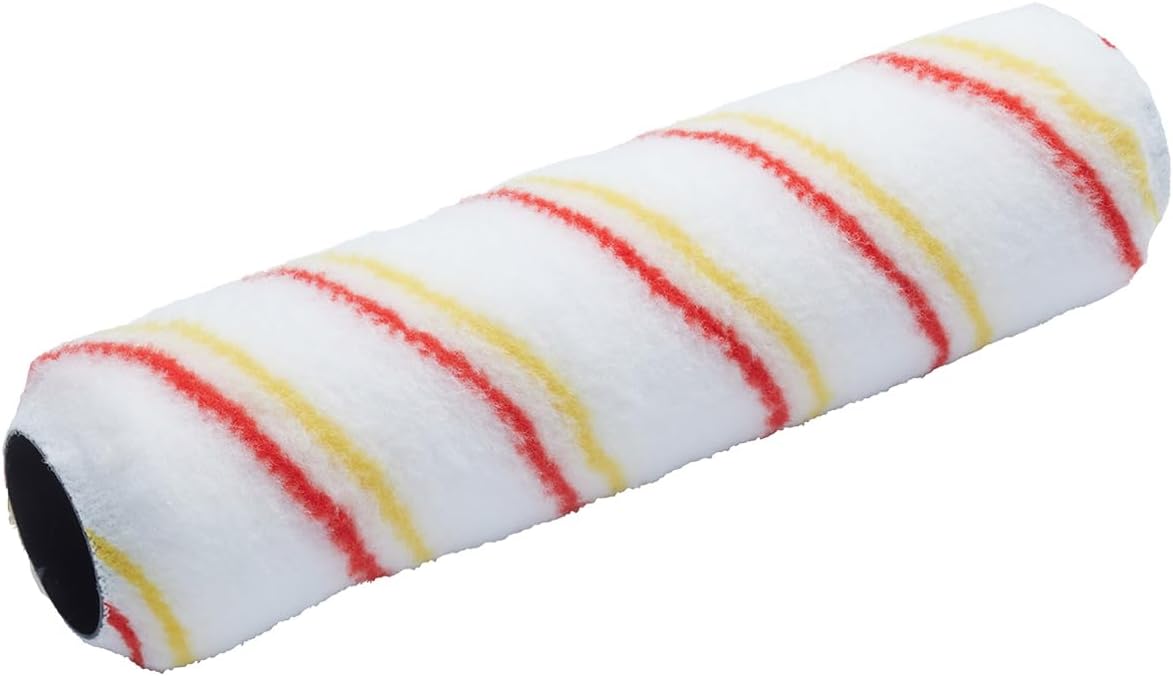 Fit For The Job 9 inch Medium Pile Paint Roller for DIY Painting with Emulsion Paints - Roller Sleeve for Painting Walls & Ceilings and Other Smooth & Semi Smooth Surfaces, 9"
