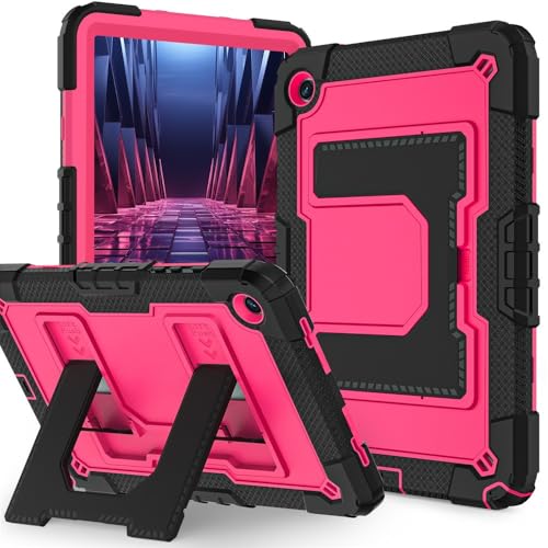 �W�F�l���b�N Samsung Galaxy Tab A11plus 11.0 SM-X230 SM-X236 �Ή��J���[: (�u���b�N�v���X�z�b�g�s���N) �n�[�h�o�b�N�n�[�h�V���R���P�[�X �V�����_�[�X�g���b�v�t��