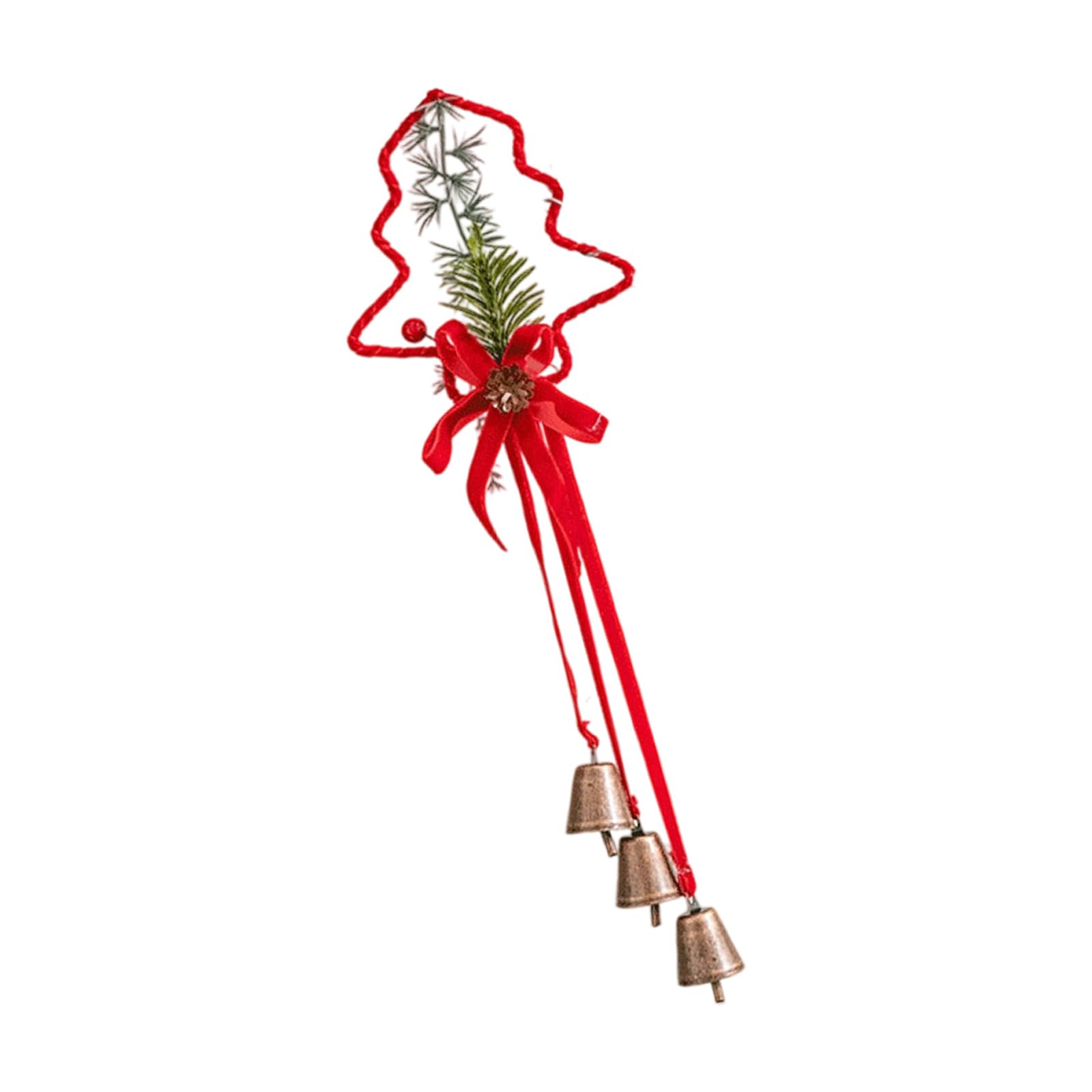 Rusts Resistant Iron Bells Ornament Feature Finish Perfect for Family Event and Retail Displays Sustainable Festival Iron Bells