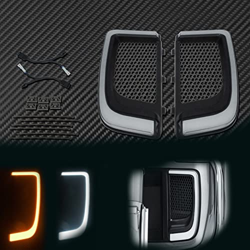 Grilles inférieures lumière premium pour Harley Touring CVO et Electra Glide