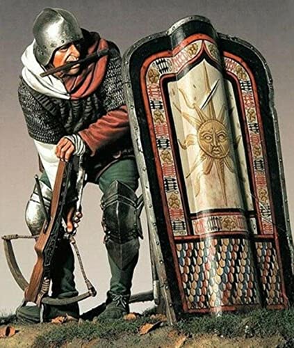 Figura de guerrero antiguo 1:18 en resina sin armar