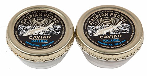 Caviar Kaluga (Imperial Beluga), 50 gramos - sin gluten