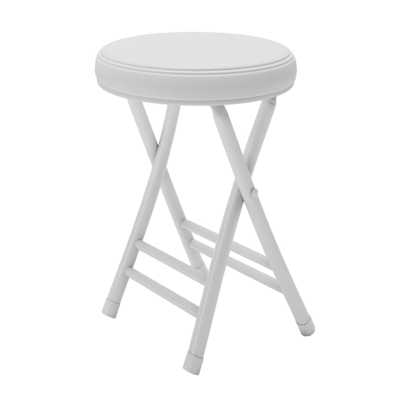 Tabouret de bar pliable 20 pouces chaise portable ronde intérieur