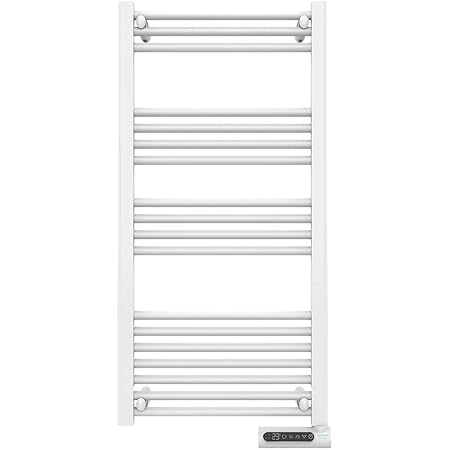 Cecotec Radiador Toallero Eléctrico Bajo Consumo Ready Warm 9200 Smart Towel White. 750 W, Pantalla LED, Control táctil, Temporizador, 3 Modos de ...