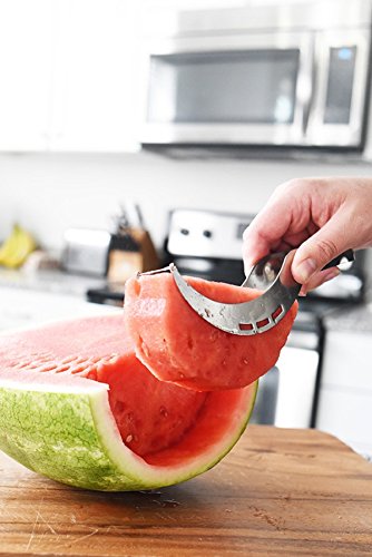 Fatiador Cortador Inox De Melancia Melão Frutas Cozinha Chef