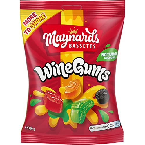 Maynards Bassetts Winegums 350g