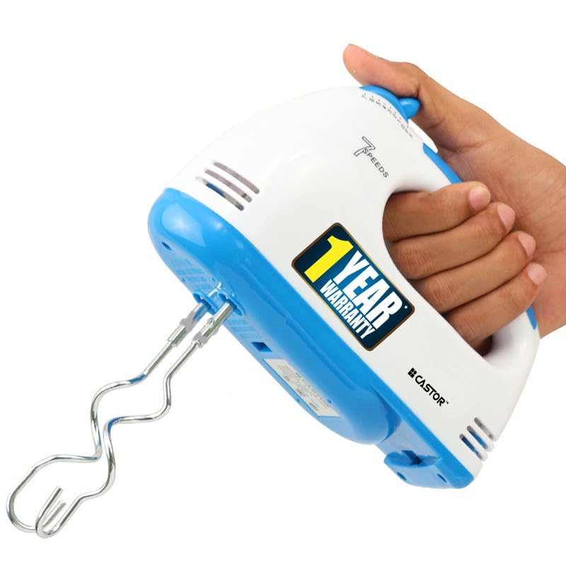 iBELL Castor HM300L Hand Mixer Beater Blender Electric Cream Maker for Cakes with Base 7 Speed Control and 2 stainless Steel Beaters, 2 Dough Hooks (White) 250 Watts (B08JCLNN2N) Amazon Price History, Amazon Price Tracker