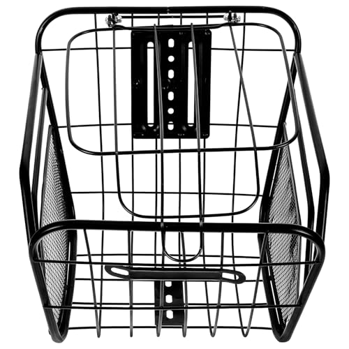 Panier de vélo amovible grand format en métal pour transporter vos charges lourdes