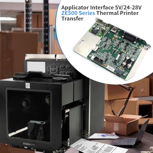 Image of P1046696-018 New Applicator Interface for Zebra ZE500-4 ZE500-6 ZE500 Series RH&LH Thermal Engine Printer All dpi (Applicator Interface 5V /24-28V)