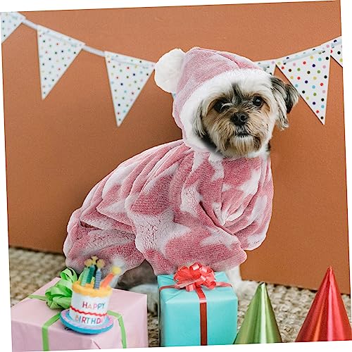 Disfraz para perro BESPORTBLE con pijama y gorro talla L miniatura 2