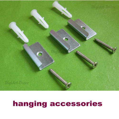 Peacock Feather Ready To Hang 5 Piece Wall Art Print Mounted On Fiberboard Canvas/Better Than Stretched Canvas Arts/Size: 10X28X1"(Each Panel) X5Panels #TOP5