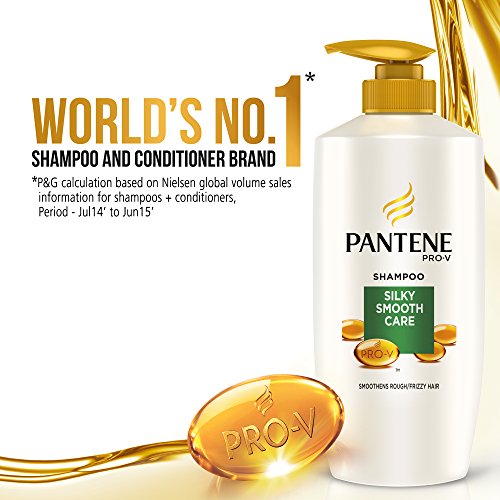 Image of Pantene Silky Smooth Care Shampoo, 675ml