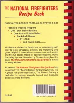 Plastic Comb The National Firefighters Recipe Book