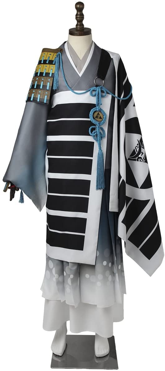 Amazon.co.jp: 衣舞cos 刀剣乱舞 江雪左文字 出陣 風 Cosplay衣装 