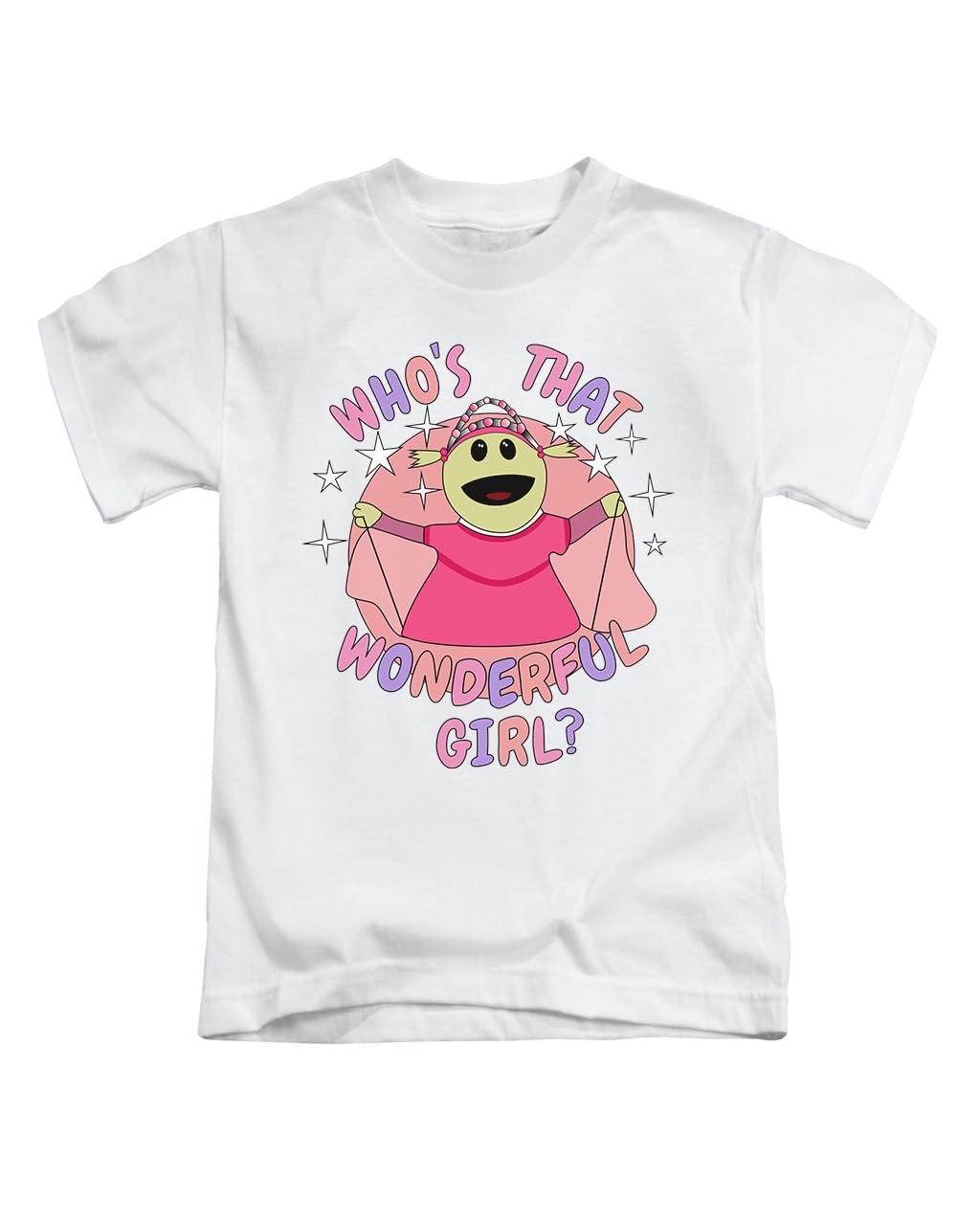 New Spirit Original Whos That Wonderful Girl Mona nanalan Tee T-Shirt Funny Unisex T Shirt Top White