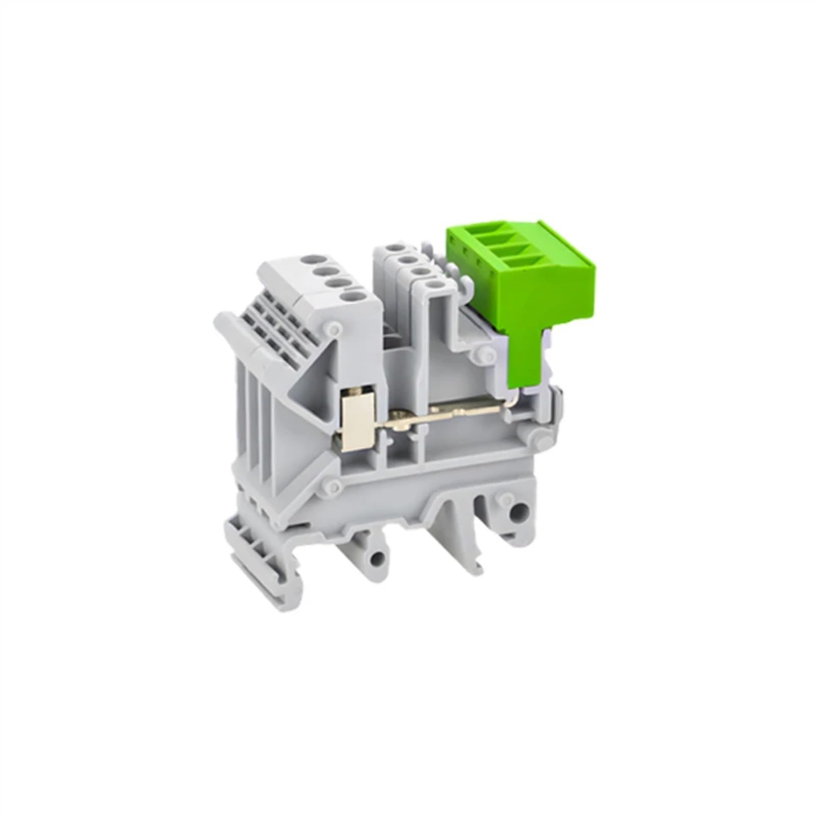 1 jeu de borniers sur Rail Din UK-2.5V/5.08, bornier à broches PCB avec PCB, connexion à vis universelle, conducteur de fil, Type PCB(5P PCB with UK2.5V)